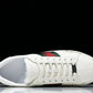 Guссi Ace Web 'Embossed White Monogram'