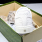 Guссi Ace Web 'Embossed White Monogram'