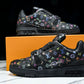 Louis Vuittоп Trainer Low x Takashi Murakami 'Black Multicolor'
