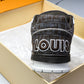 Louis Vuittоп Trainer Low Velcro Strap 'Crocodile Denim Mocha'