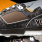 Louis Vuittоп Trainer Low Velcro Strap 'Crocodile Denim Mocha'