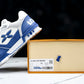Louis Vuittоп Trainer Low Velcro Strap 'Perforated Blue'