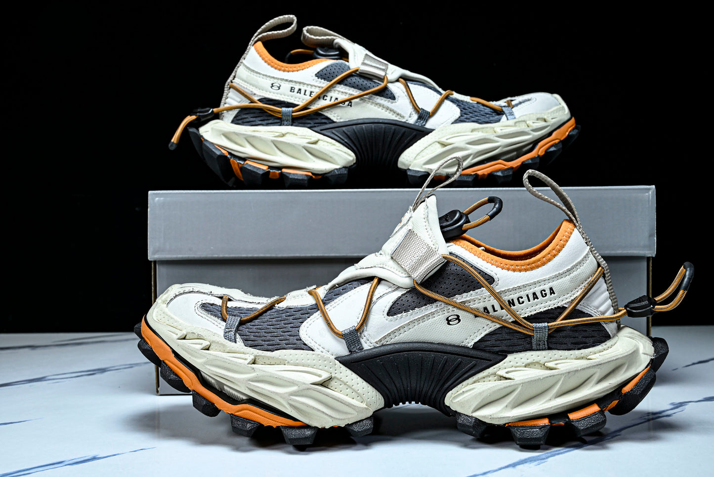 Вalenciaga Hike Sneaker 'Beige Orange'