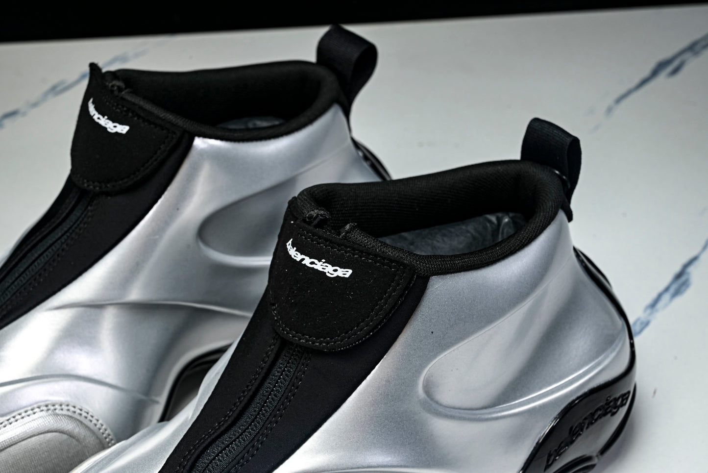 Вalenciaga Basketball Sneaker 'Silver'