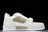 Louis Vuittоп Trainer Low Velcro Strap 'Brown White'