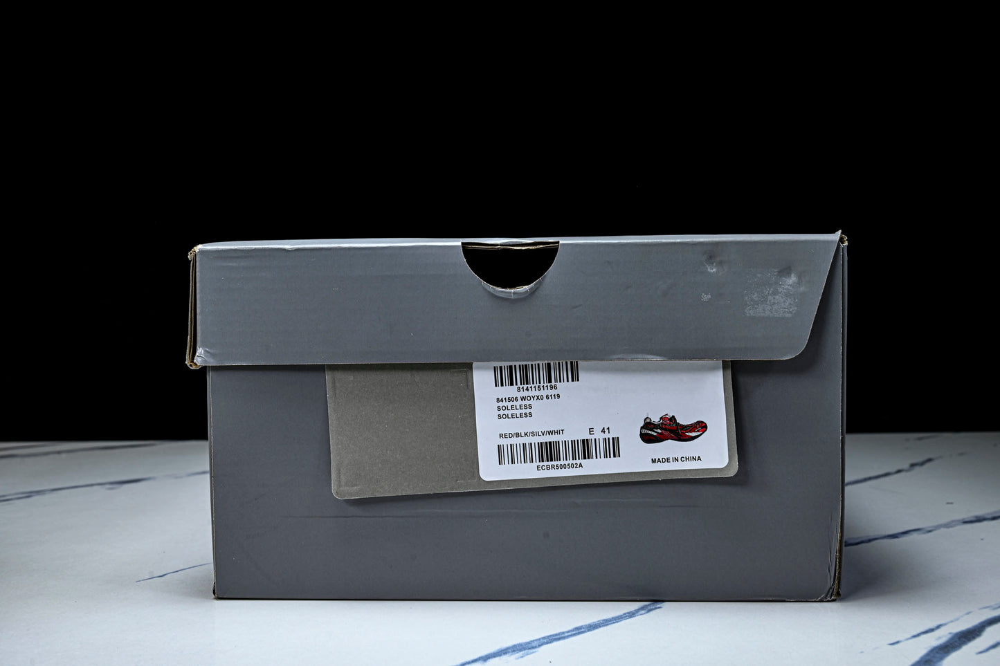 Вalenciaga Soleless Sneaker 'Red Black'