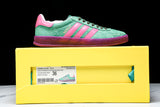 Guссi x Gazelle 'Green GG Monogram'