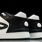D1or B57 Mid-Top "Black White'