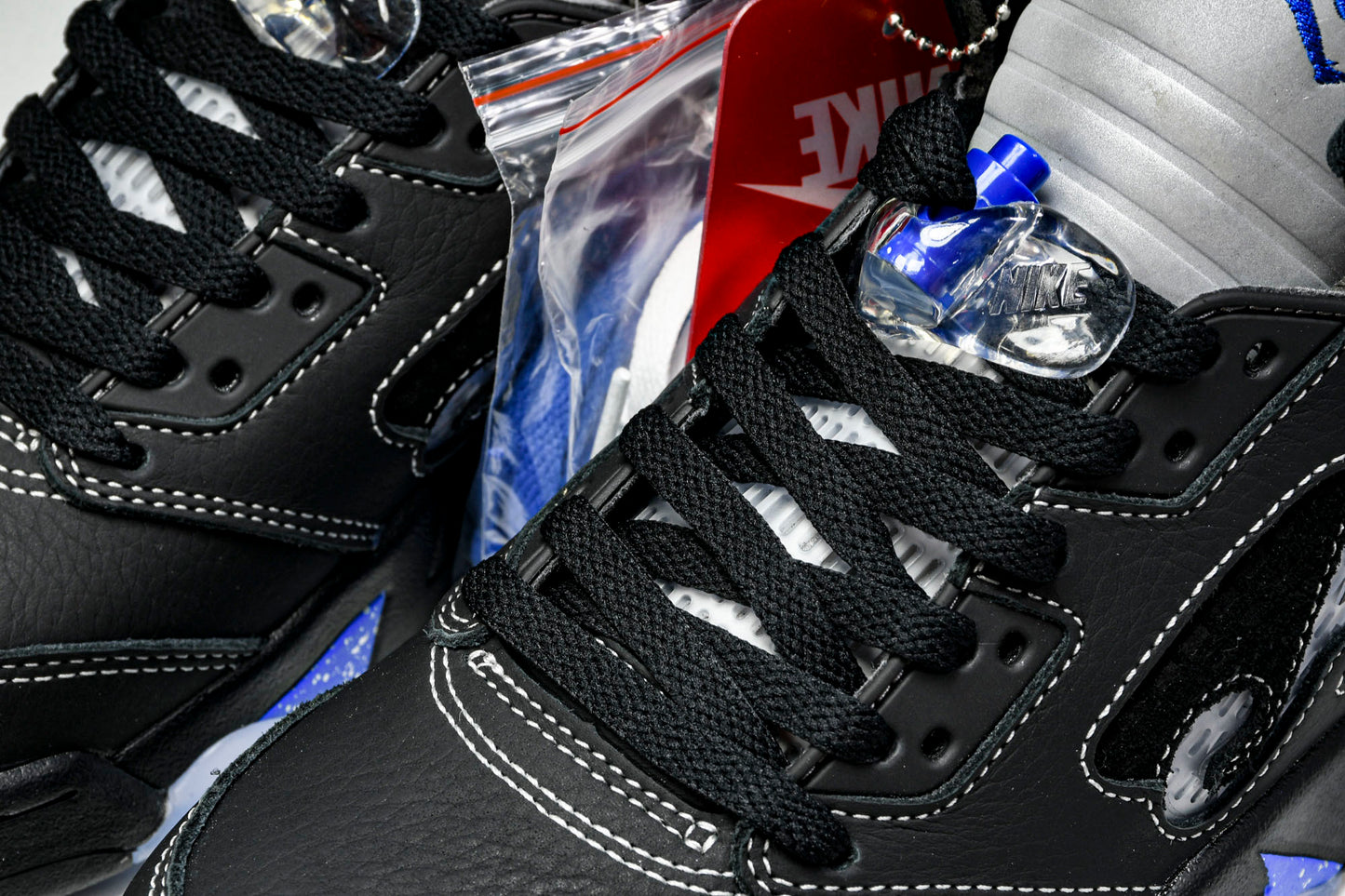 AJ5 Retro x Awake NY 'Black Racer Blue'