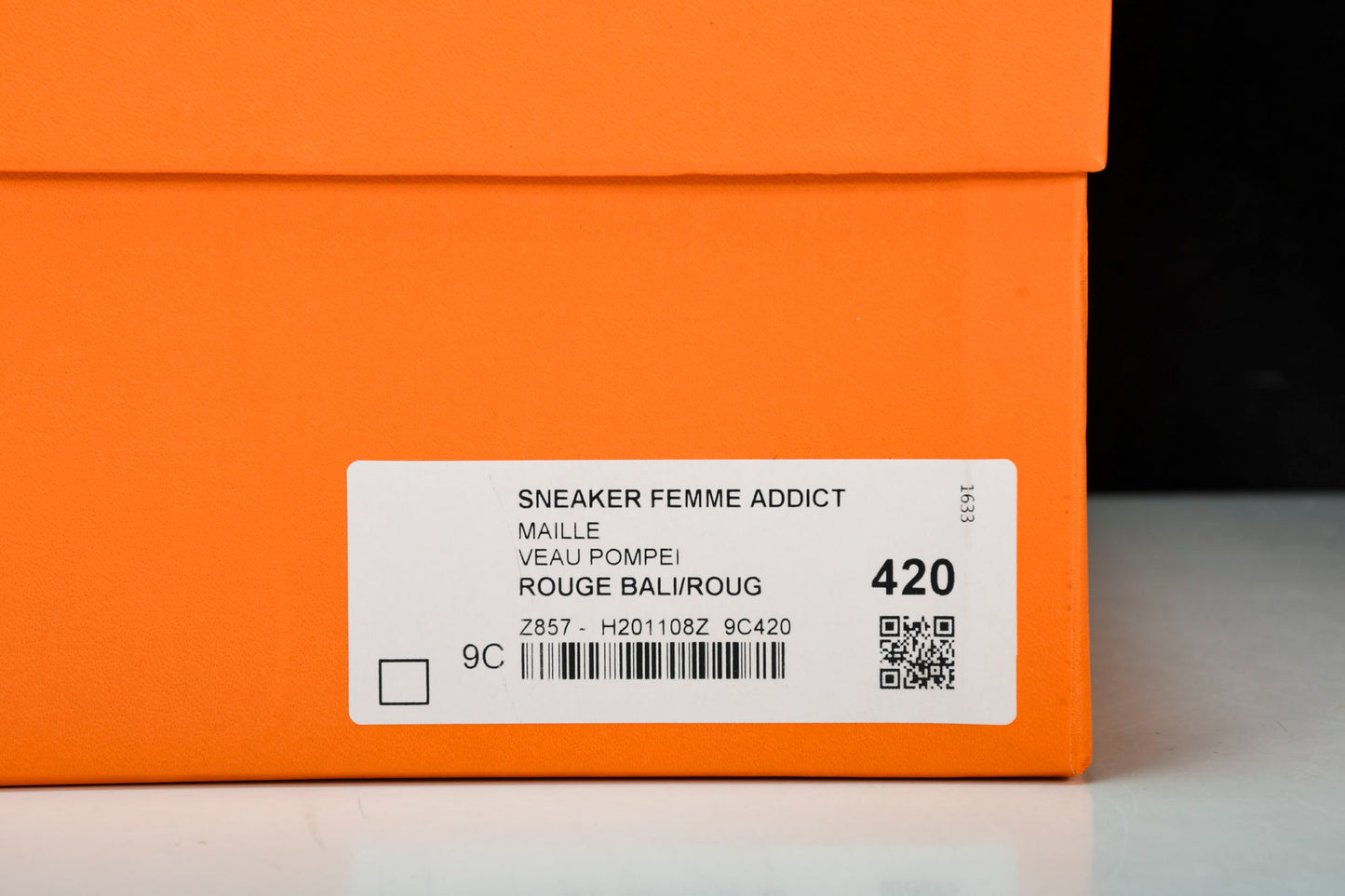 Hermès Bouncing Sneaker 'Gris Lulea Blanc'