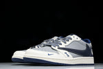 Travis Scott AJ1 Low x BAPE 'Grey Navy' (Custom)