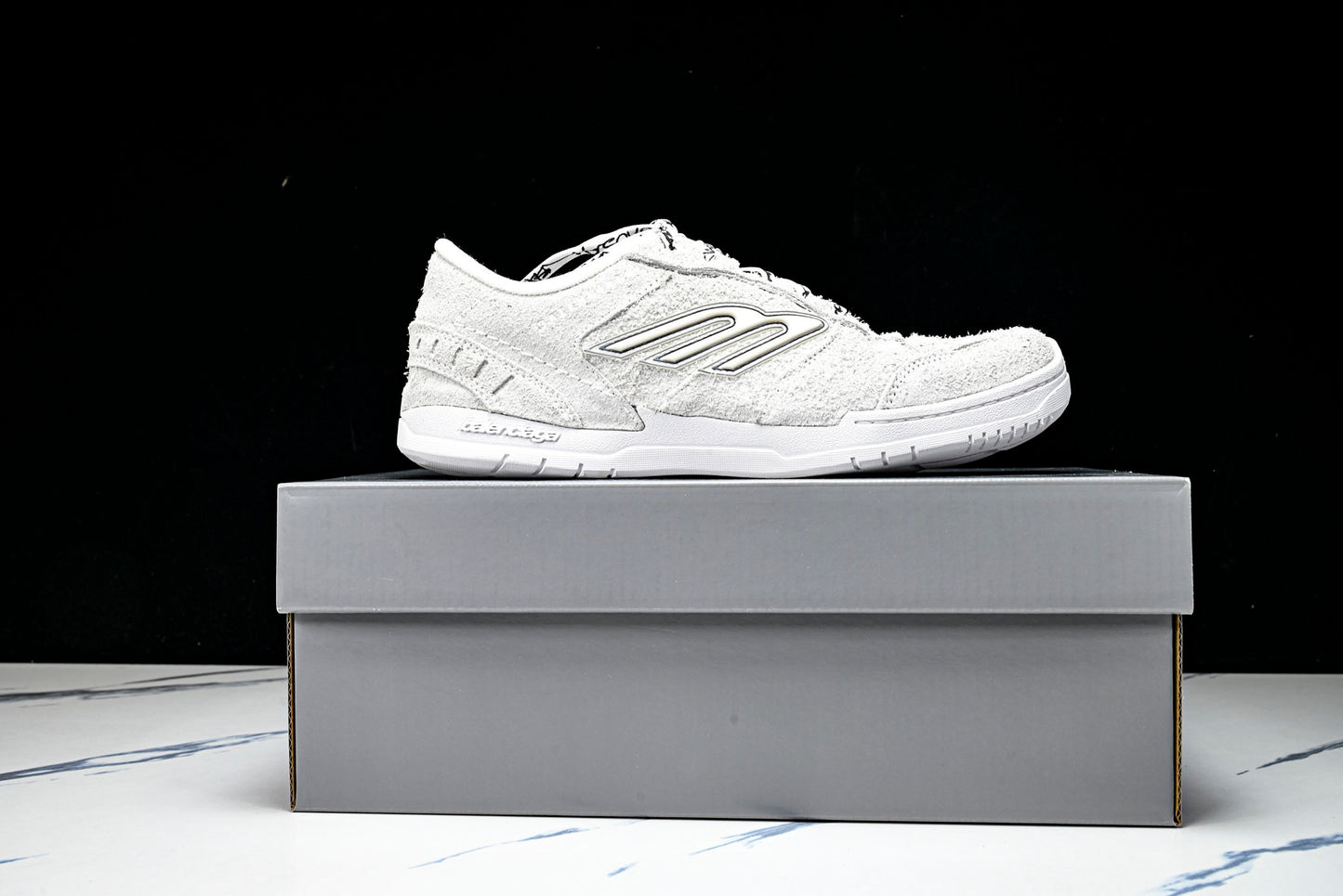 Вalenciaga Hamptons Suede Sneaker 'Off-White'