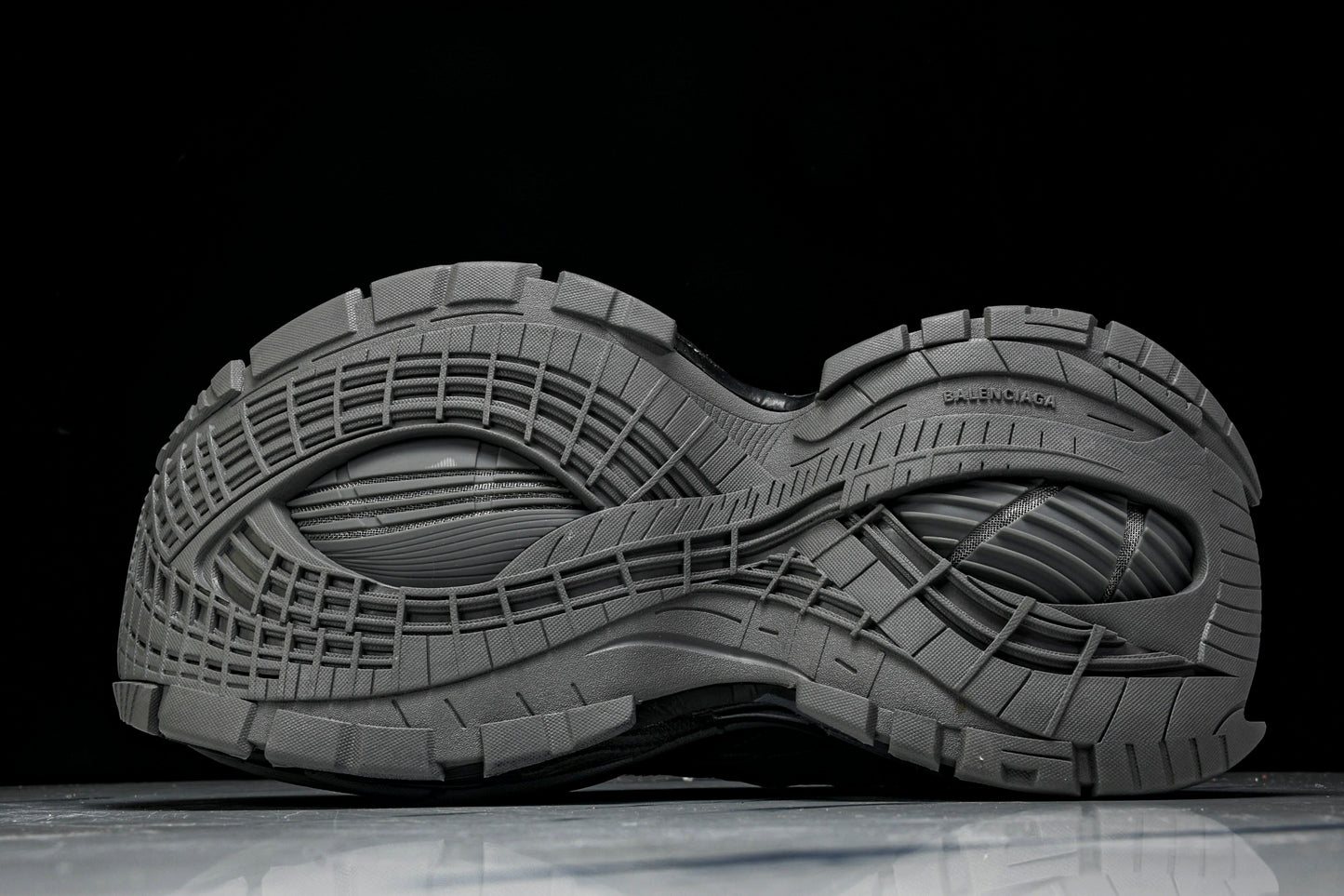 Вalenciaga Platform Sneaker 'Dark Grey Black'
