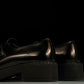 Prada Chocolate Patent Loafers 'Black'