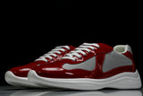 Prada America's Cup Sneaker 'Red Silver'