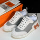 Hermès Bouncing Sneaker 'Gris Lulea Blanc'