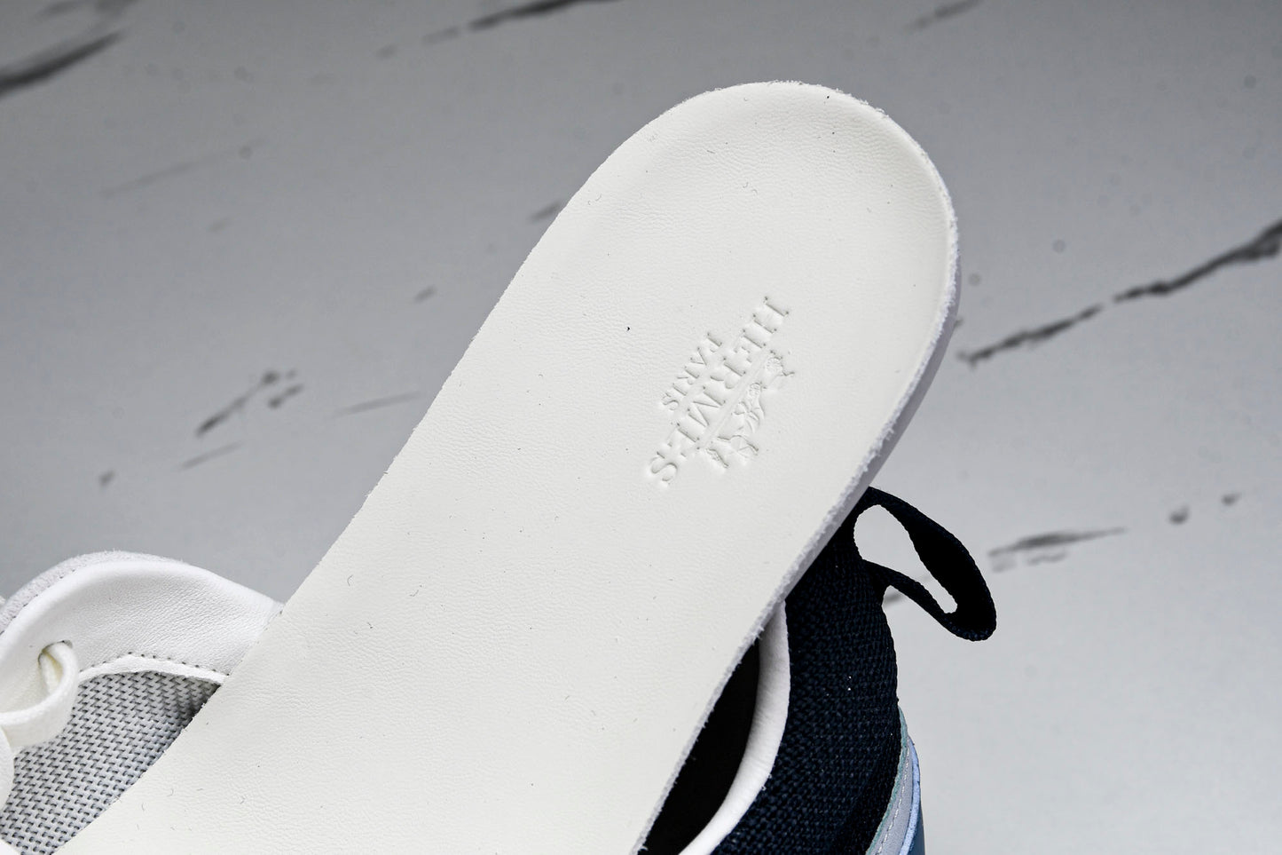 Hermès Bouncing Sneaker Panelled 'Marine Bleu Blanc'