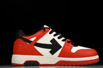 Off-White Out Of Office OOO Low Top 'Red Black White'