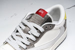 Travis Scott AJ1 Low x Stussy 'Neutral' (Custom)