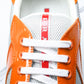 Prada America's Cup Sneaker 'Orange Silver'