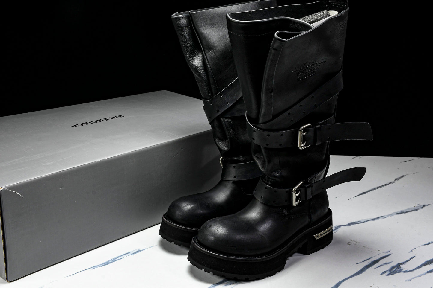 Вalenciaga Venom High Boot 'Black'