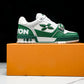 Louis Vuittоп Trainer Low Velcro Strap 'Perforated Green'