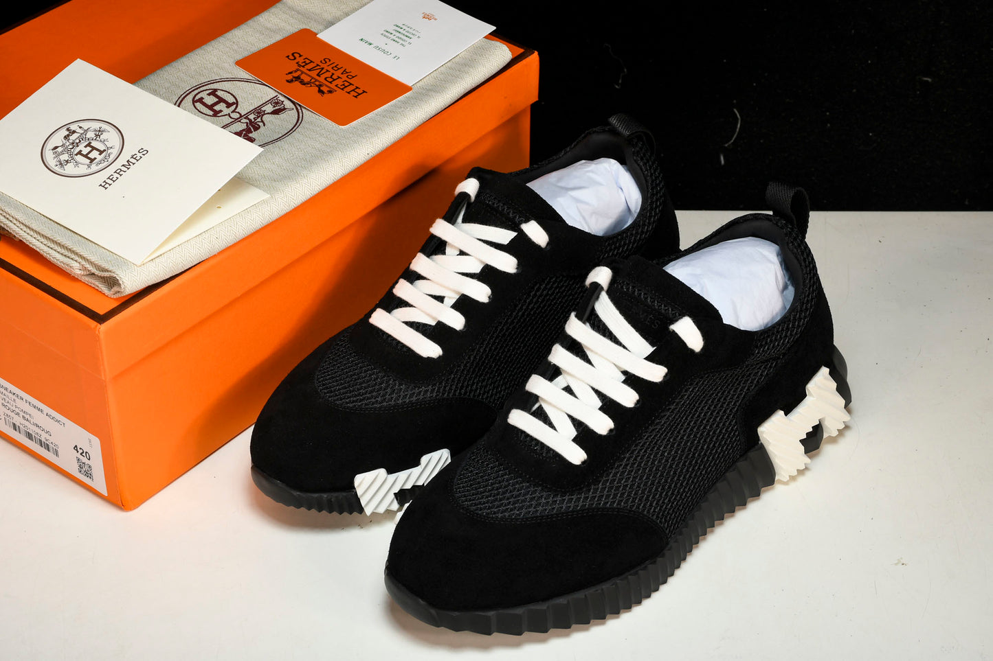 Hermès Bouncing Sneaker 'Noir'