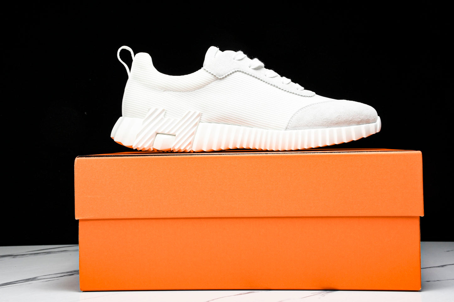 Нermès Bouncing Sneaker 'Triple White'