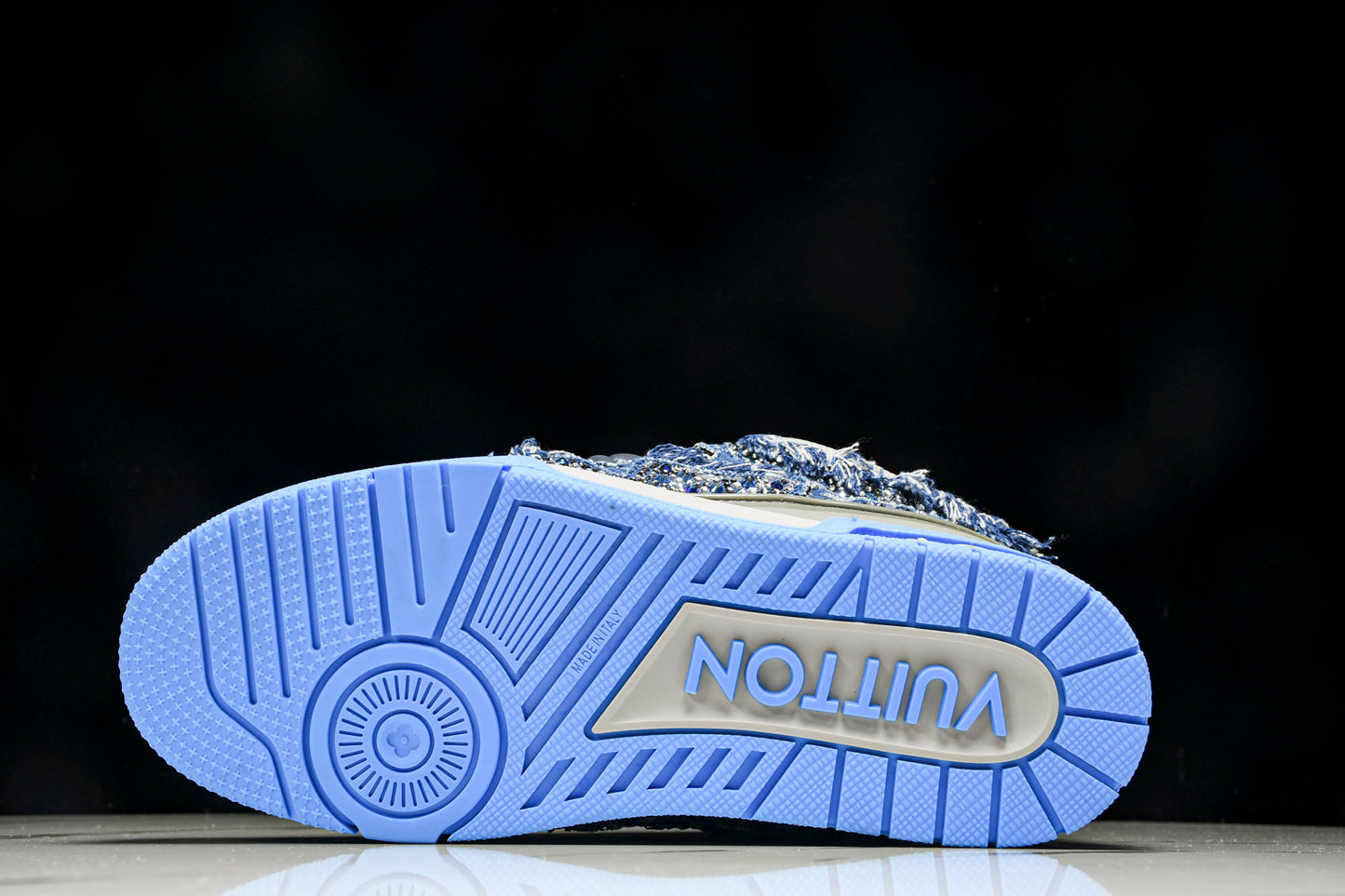 Louis Vuittоп Skate Sneaker 'Blue Denim Crystals'