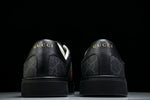 Guссi Ace Web 'Black Monogram'