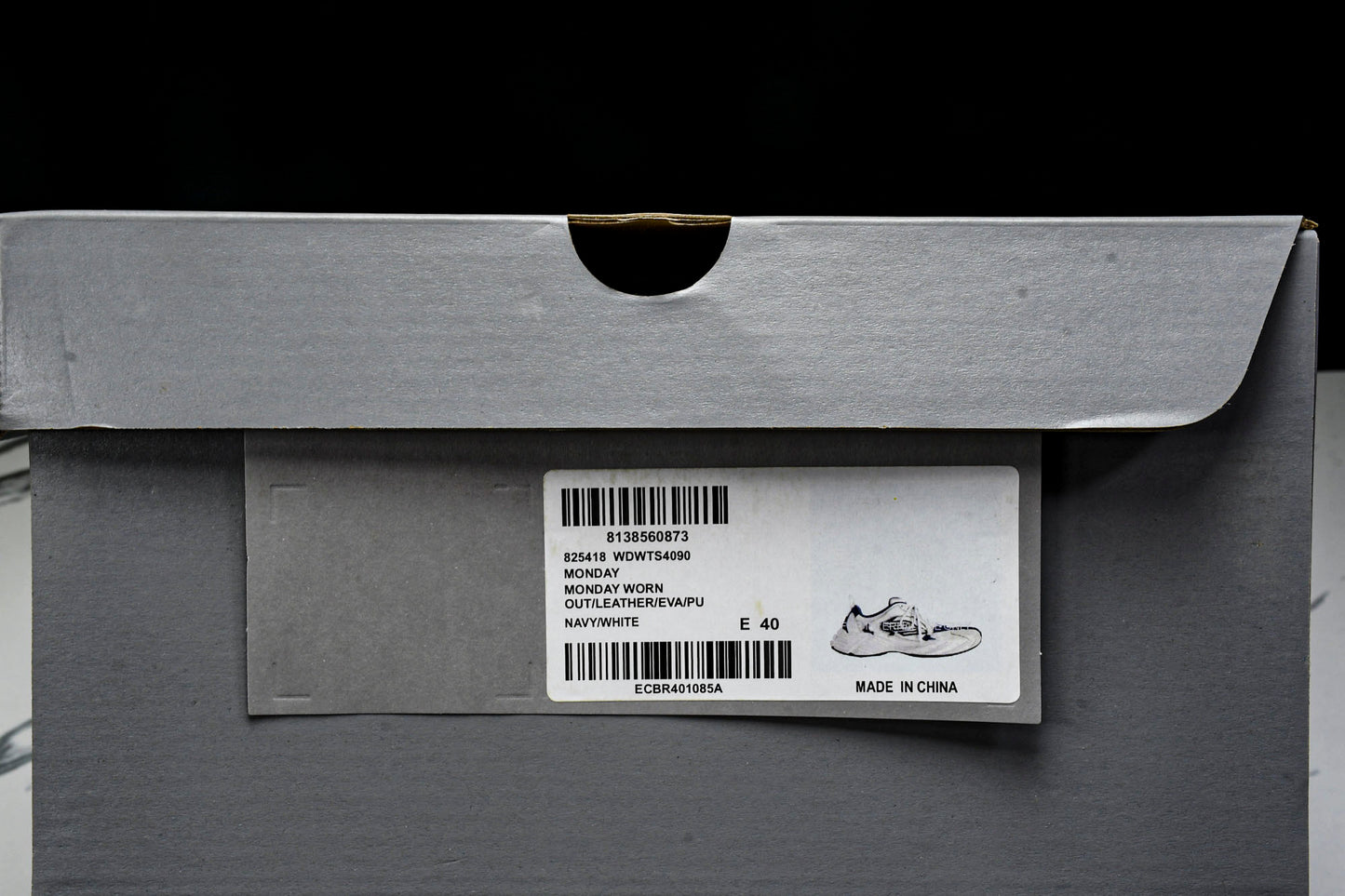 Вalenciaga Monday Shoe 'White Navy'