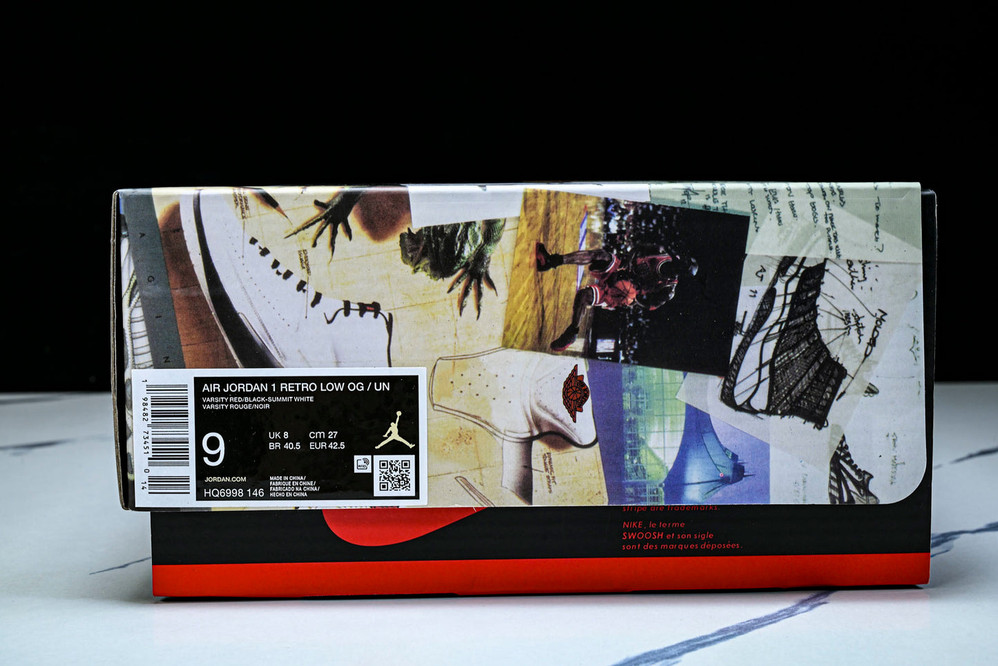 AJ1 Low Union LA 'Storm Blue' (Unreleased)