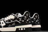 Louis Vuittоп Trainer Low 'Black Monogram Textile'