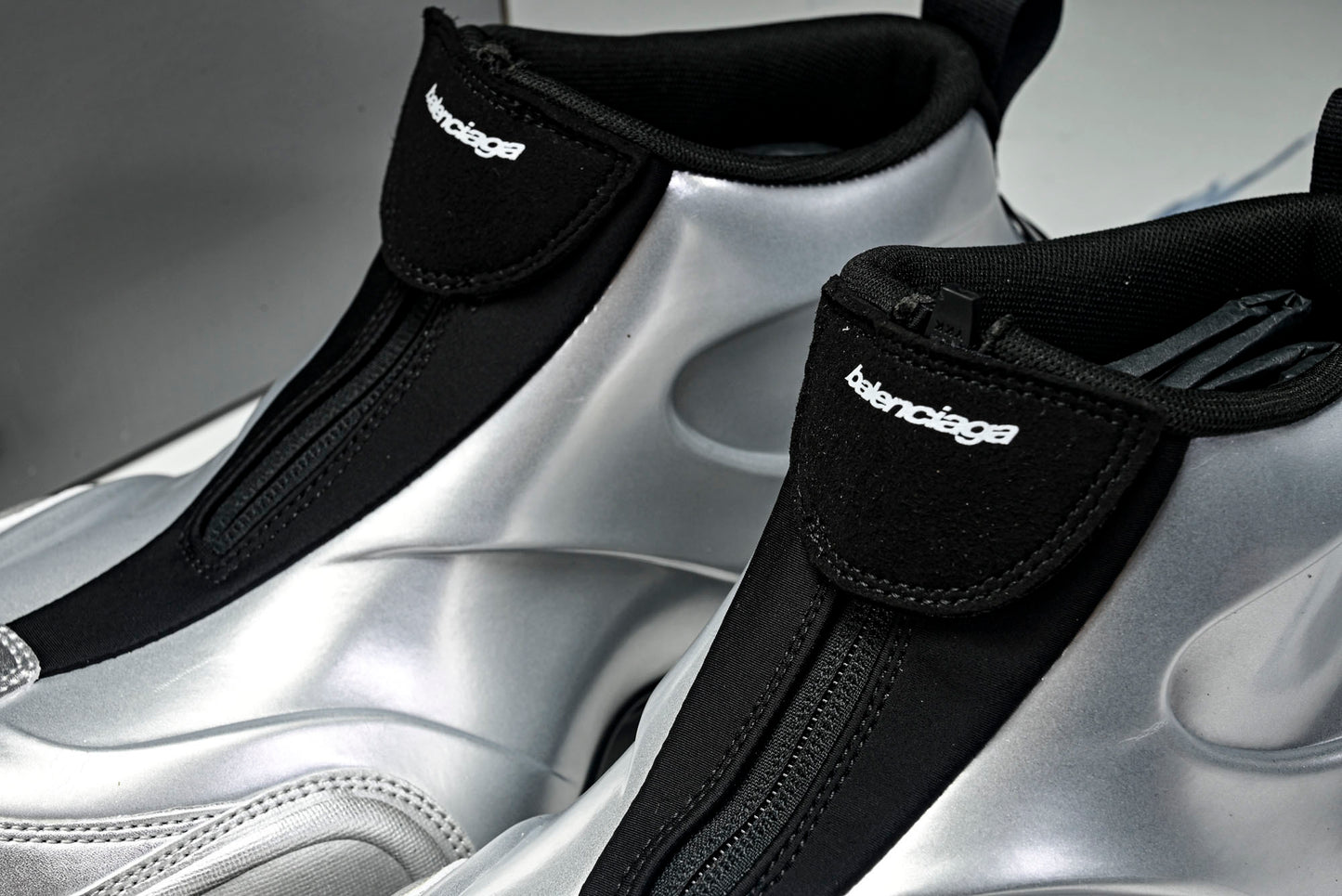 Вalenciaga Basketball Sneaker 'Silver'