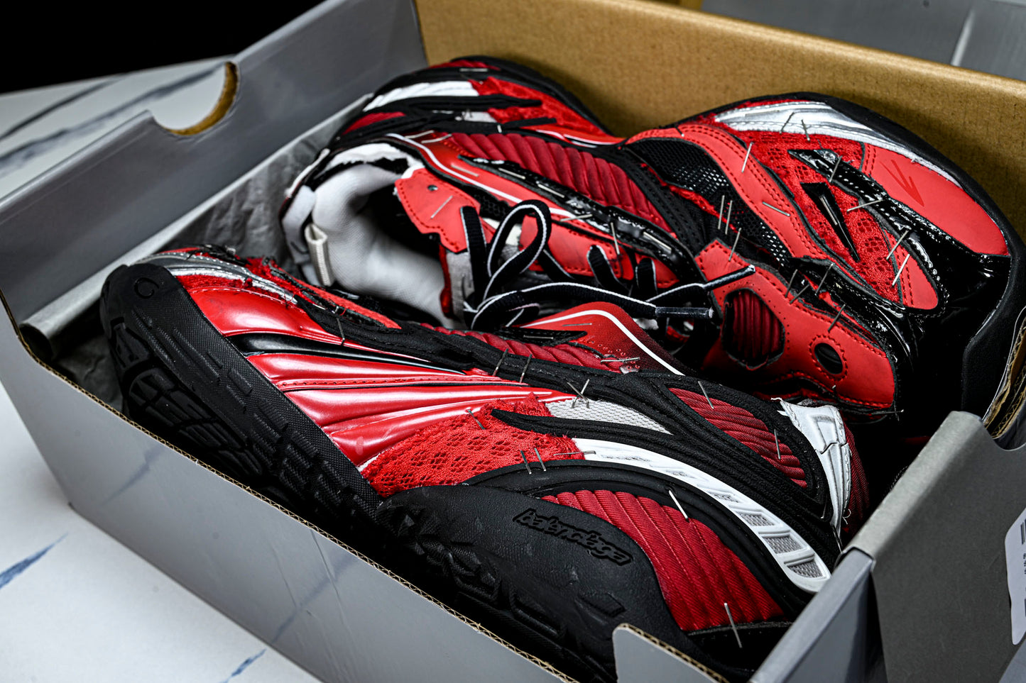 Вalenciaga Soleless Sneaker 'Red Black'