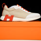 Hermès Bouncing Sneaker 'Beige Orange Bleu'