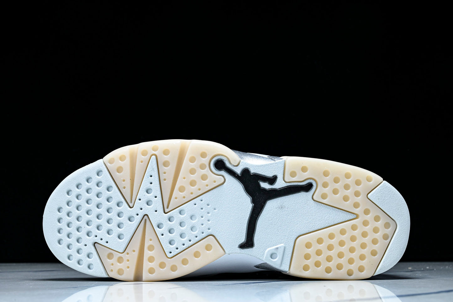 AJ6 Retro x PSG 'Metallic Silver'