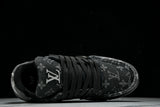 Louis Vuittоп Trainer Low 'Black Denim Monogram Textile'