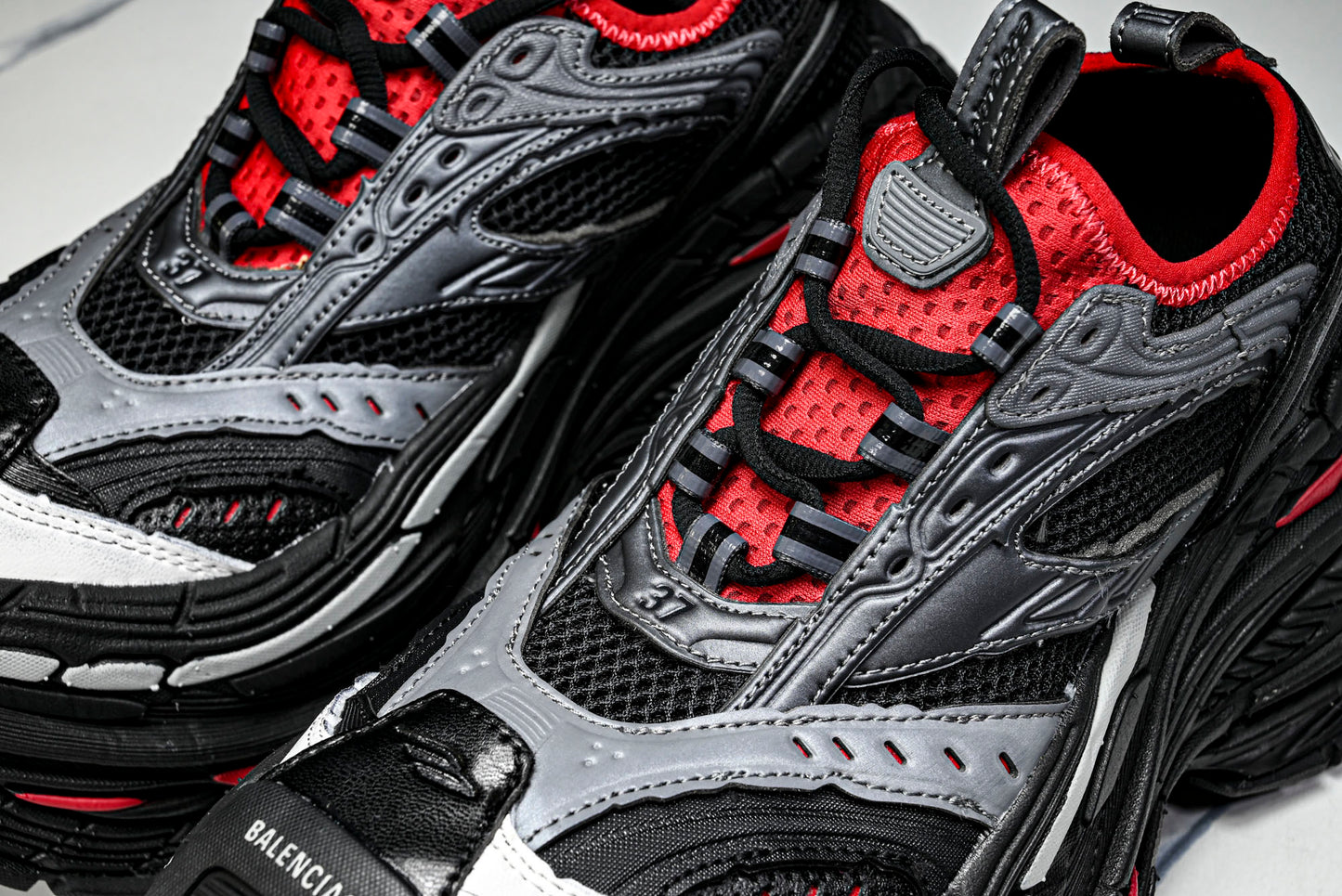 Вalenciaga Platform Sneaker 'Black Red'