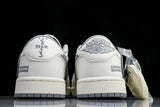 Travis Scott AJ1 Low x Supreme 'White Grey 2.0' (Custom)