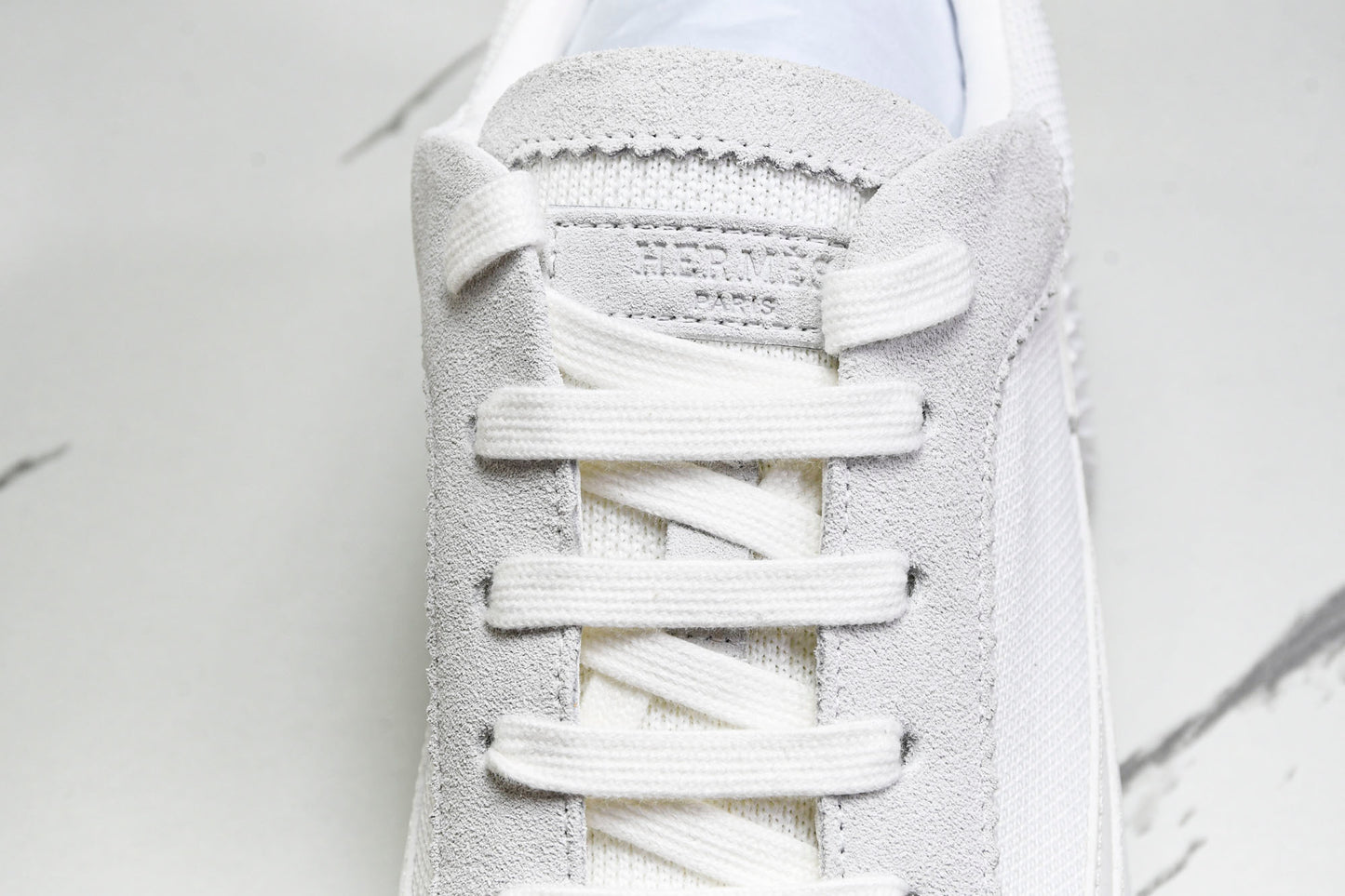 Hermès Bouncing Sneaker Panelled 'Triple White'