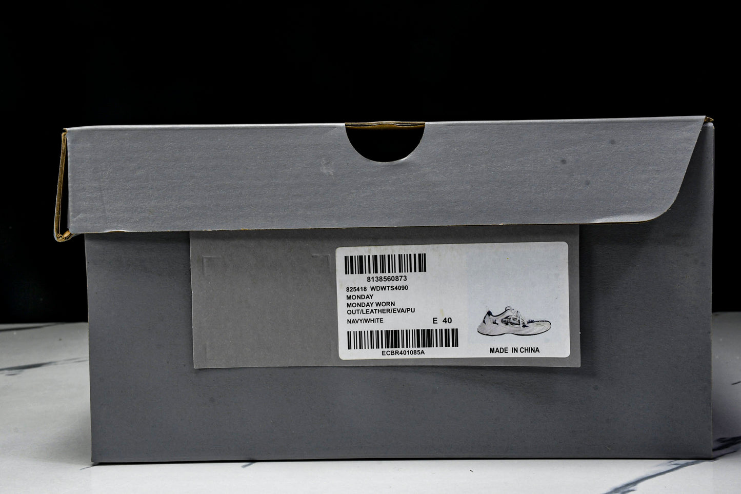 Вalenciaga Monday Shoe 'White Navy'