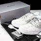 Вalenciaga Hamptons Suede Sneaker 'Off-White'