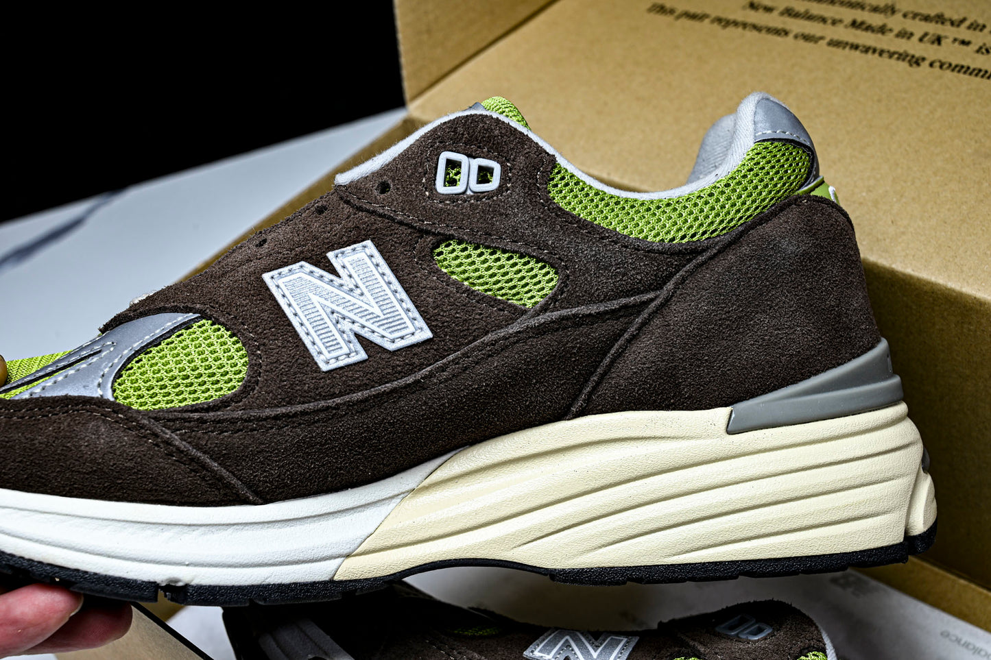 NB 991v2 MiUK x Daniëlle Cathari x Kith 'Reverse Matcha'