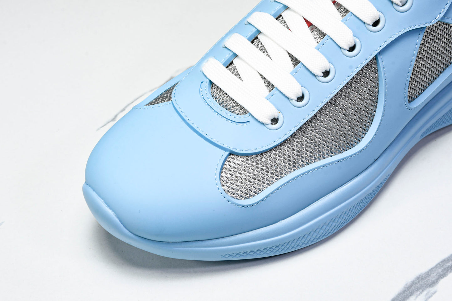 Prada America's Cup Sneaker Soft Rubber 'Light Blue'