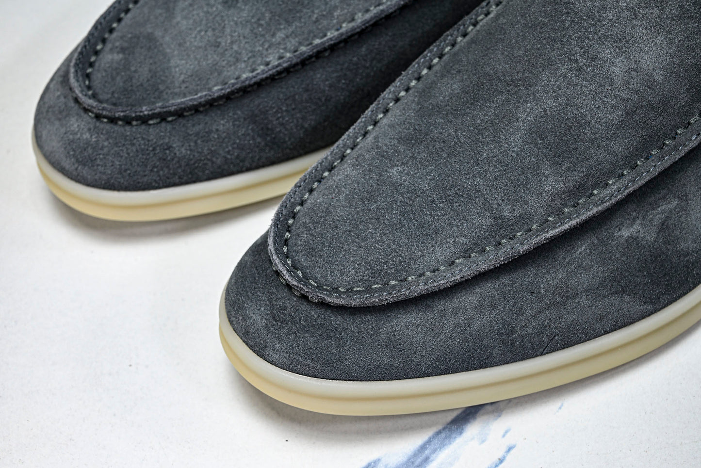 Loro Piana Summer Walk Loafer 'Charcoal'