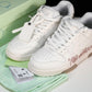 Off-White Out Of Office OOO Low Top "For Walking" - White Pink