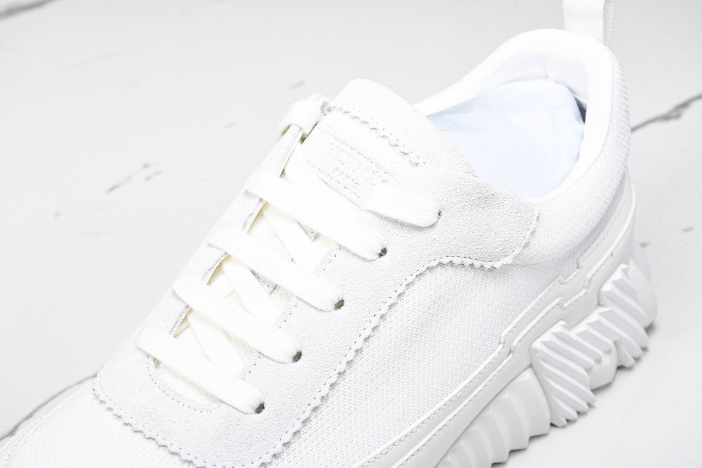 Hermès Bouncing Sneaker Panelled 'Triple White'