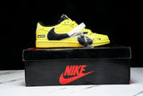 Travis Scott AJ1 Low x Supreme 'Yellow Black' (Custom)