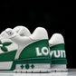 Louis Vuittоп Trainer Low Velcro Strap 'Perforated Green'